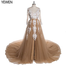 Load image into Gallery viewer, 2M Train Pink Maternity Dress Pregnancy Photo Props Shoot Pregnant Women Lady Elegant Vestidos Lace Party Formal Evening Dress
